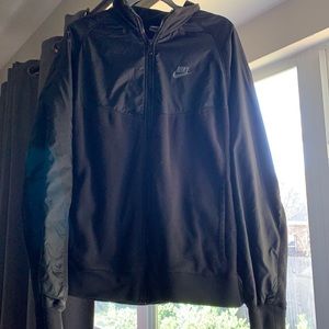 Nike fleece running jacket